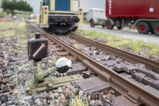 Noch 13911 - N - Stellhebel mit Weichenlaterne, rechts (5 Stück)